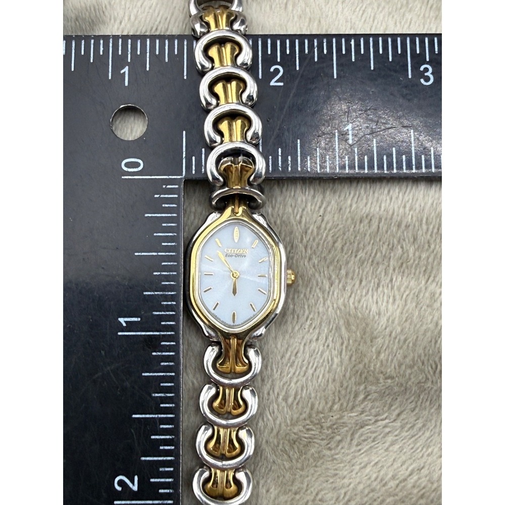 Vintage Citizen Women's Watch Eco-Drive Untested 6.5" - Picture 7 of 10